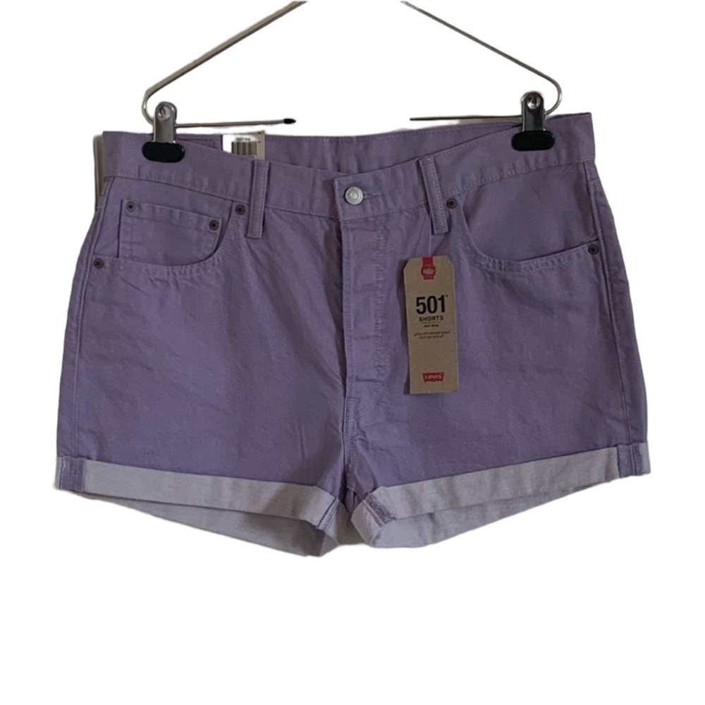 Levi’s 501 Women’s Purple Shorts